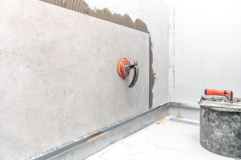 Tin Wall Tile Installation